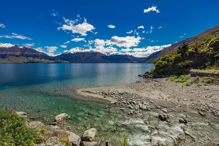 Framed Print : Aerial drone view of north side of Lake Wanaka at Makarora, South Island, New Zealand Framed Print : Aerial drone view of north side of Lake Wanaka at Makarora, South Island, New Zealand