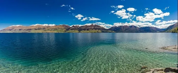 Framed Print : Aerial drone view of north side of Lake Wanaka at Makarora, South Island, New Zealand Framed Print : Aerial drone view of north side of Lake Wanaka at Makarora, South Island, New Zealand