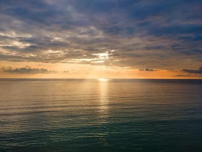 Framed Print : Aerial Drone view sunset over the sea with cloud and sun light with copy space Framed Print : Aerial Drone view sunset over the sea with cloud and sun light with copy space