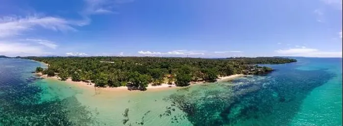 Framed Print : Aerial drone view of the tropical Island of Koh Mak Thailand with blue ocean and white beach Framed Print : Aerial drone view of the tropical Island of Koh Mak Thailand with blue ocean and white beach