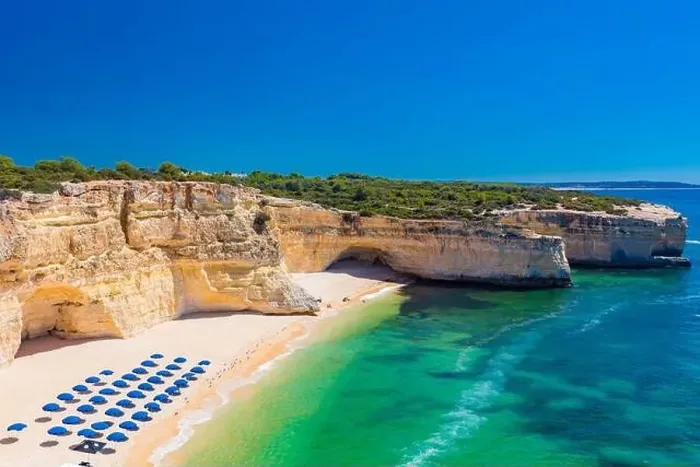 Framed Print : Aerial drone views of Praia da Marinha and Malhada do Baraco - beaches in Algarve, Portugal Framed Print : Aerial drone views of Praia da Marinha and Malhada do Baraco - beaches in Algarve, Portugal