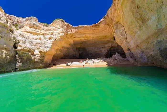 Framed Print : Aerial drone views of Praia da Marinha and Malhada do Baraco - beaches in Algarve, Portugal Framed Print : Aerial drone views of Praia da Marinha and Malhada do Baraco - beaches in Algarve, Portugal