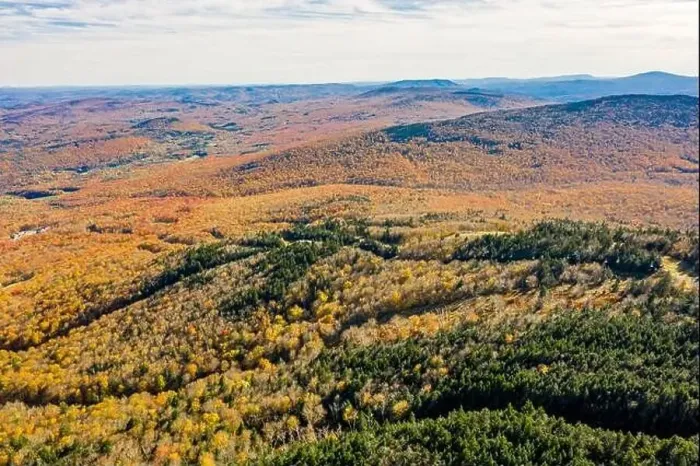Framed Print : aerial of image of Okemo Mountain in the Fall, Ludlow, Vermont Framed Print : aerial of image of Okemo Mountain in the Fall, Ludlow, Vermont