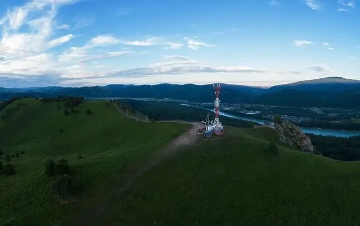Framed Print : Aerial Panorama drone shot of beauty dawn on the peak, in the mountains in Altay, summertime Framed Print : Aerial Panorama drone shot of beauty dawn on the peak, in the mountains in Altay, summertime
