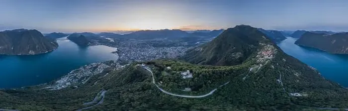 Framed Print : Aerial panorama drone view of lugano lake, monte bre, salvatore and Lugano city in switzerland Framed Print : Aerial panorama drone view of lugano lake, monte bre, salvatore and Lugano city in switzerland