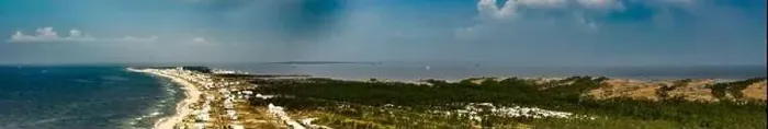Framed Print : Aerial panorama of Fort Morgan historic site Gulf Shores Alabama Framed Print : Aerial panorama of Fort Morgan historic site Gulf Shores Alabama