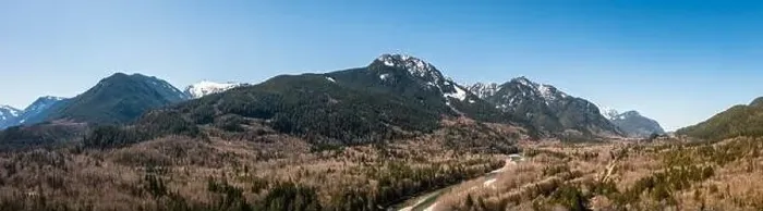 Framed Print : Aerial panorama image by drone of the Cascade mountains in Washington State Framed Print : Aerial panorama image by drone of the Cascade mountains in Washington State