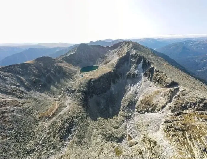 Framed Print : Aerial panorama of Musala peak, Rila mountain, Bulgaria Framed Print : Aerial panorama of Musala peak, Rila mountain, Bulgaria