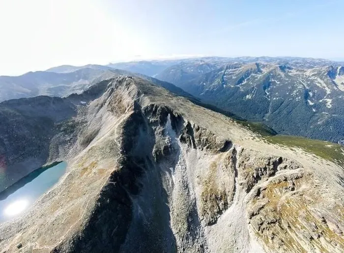 Framed Print : Aerial panorama of Musala peak, Rila mountain, Bulgaria Framed Print : Aerial panorama of Musala peak, Rila mountain, Bulgaria