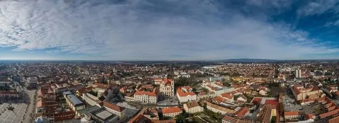 Framed Print : Aerial panorama photo of Szombathely Hungary Framed Print : Aerial panorama photo of Szombathely Hungary