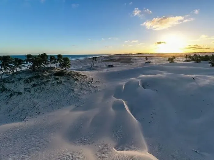Framed Print : aerial panorama of the stunning dune landscape of Mangue Seco, Bahia, Brazil Framed Print : aerial panorama of the stunning dune landscape of Mangue Seco, Bahia, Brazil