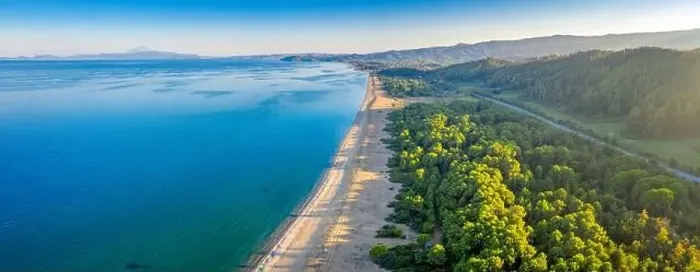 Framed Print : Aerial panorama of summer seascape of Mediterranean sea. Green hills of Peloponnese peninsula, Greece, Europe Framed Print : Aerial panorama of summer seascape of Mediterranean sea. Green hills of Peloponnese peninsula, Greece, Europe