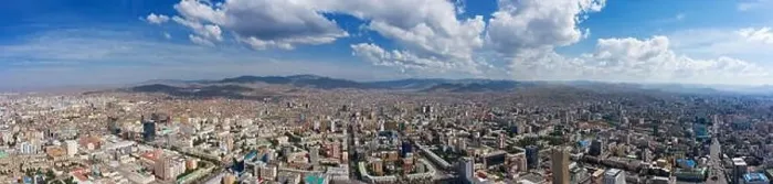 Framed Print : Aerial panorama view of Ulaanbaatar Framed Print : Aerial panorama view of Ulaanbaatar