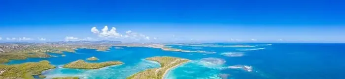 Framed Print : Aerial panoramic by drone of coral reef in the crystal clear Caribbean Sea Framed Print : Aerial panoramic by drone of coral reef in the crystal clear Caribbean Sea