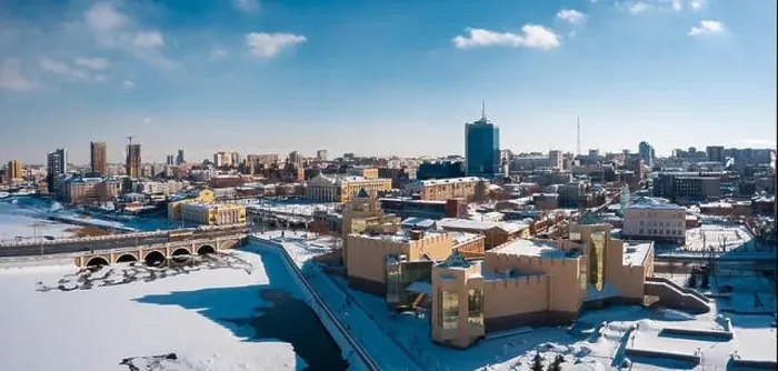 Framed Print : Aerial; panoramic drone view Chelyabinsk landmark; provincial city problem of undeveloped urban system Framed Print : Aerial; panoramic drone view Chelyabinsk landmark; provincial city problem of undeveloped urban system