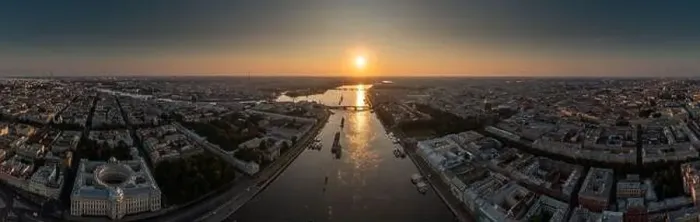 Framed Print : Aerial panoramic landscape of warships in the waters of the Neva River before the holiday of the Russian Navy Framed Print : Aerial panoramic landscape of warships in the waters of the Neva River before the holiday of the Russian Navy