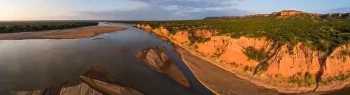 Framed Print : An aerial panoramic of the stunning Chilojo cliffs in Zimbabwe's Gonarezhou National park Framed Print : An aerial panoramic of the stunning Chilojo cliffs in Zimbabwe's Gonarezhou National park