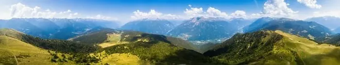 Framed Print : Aerial panoramic view towards Aprica, Trivigno, Valtellina and Valposchiavo from Monte Padrio, Lombardy, Italy Framed Print : Aerial panoramic view towards Aprica, Trivigno, Valtellina and Valposchiavo from Monte Padrio, Lombardy, Italy