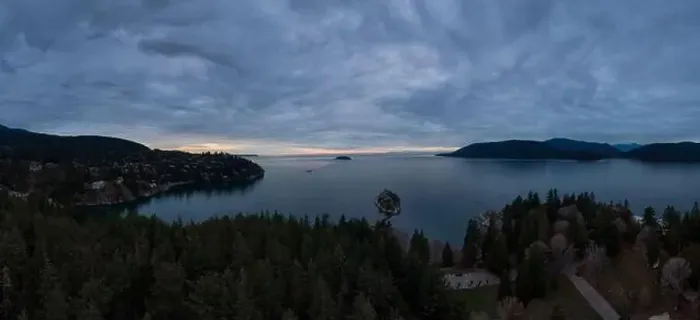 Framed Print : Aerial Panoramic view of a beautiful Canadian Landscape during a cloudy winter sunset Framed Print : Aerial Panoramic view of a beautiful Canadian Landscape during a cloudy winter sunset