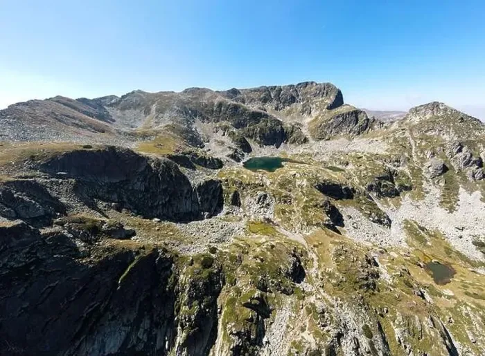 Framed Print : Aerial panoramic view of Malyovitsa peak, Rila Mountain, Bulgaria Framed Print : Aerial panoramic view of Malyovitsa peak, Rila Mountain, Bulgaria