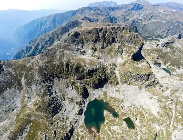 Framed Print : Aerial panoramic view of Malyovitsa peak, Rila Mountain, Bulgaria Framed Print : Aerial panoramic view of Malyovitsa peak, Rila Mountain, Bulgaria