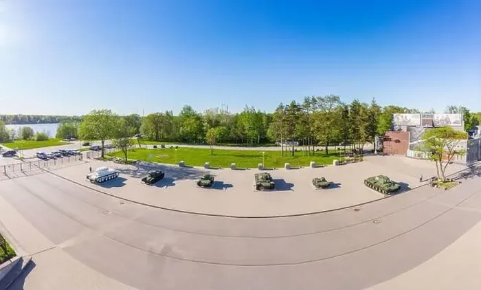 Framed Print : Aerial panoramic View at the Museum diorama Breakthrough of the siege of Leningrad in sunny summer day Framed Print : Aerial panoramic View at the Museum diorama Breakthrough of the siege of Leningrad in sunny summer day