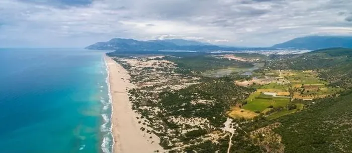 Framed Print : Aerial panoramic view of Patara Beach (the longest beach in Turkey), Antalya, Turkey Framed Print : Aerial panoramic view of Patara Beach (the longest beach in Turkey), Antalya, Turkey
