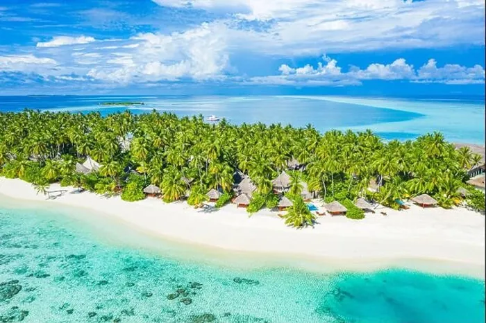 Framed Print : Aerial photo of beautiful Maldives paradise tropical beach. Amazing view, blue turquoise lagoon water, palm trees and white sandy beach. Luxury travel Framed Print : Aerial photo of beautiful Maldives paradise tropical beach. Amazing view, blue turquoise lagoon water, palm trees and white sandy beach. Luxury travel