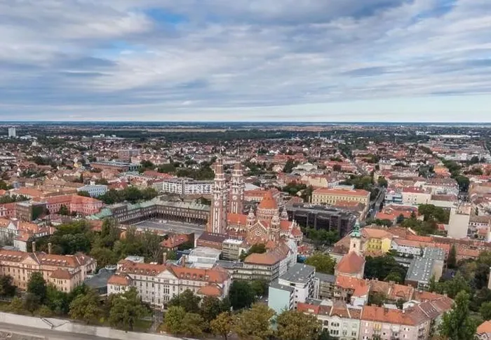 Framed Print : aerial photo of beautiful Szeged with Tisza Framed Print : aerial photo of beautiful Szeged with Tisza