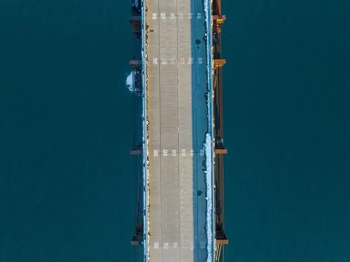 Framed Print : Aerial photo of a walkway bridge near Poughkeepsie NY over the Hudson River Framed Print : Aerial photo of a walkway bridge near Poughkeepsie NY over the Hudson River