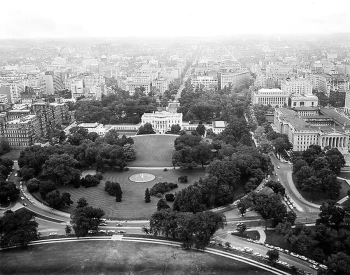Framed Print : Aerial photo of Washington, D.C Framed Print : Aerial photo of Washington, D.C