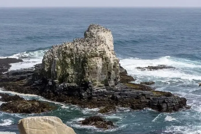 Framed Print : Aerial shot of the scenic birds rock at Punta de Lobos at Pichilemu, Chile Framed Print : Aerial shot of the scenic birds rock at Punta de Lobos at Pichilemu, Chile