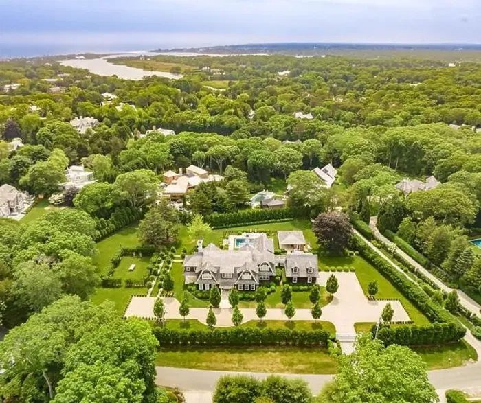 Framed Print : aerial view of 70 Jericho Road, East Hampton, NY Framed Print : aerial view of 70 Jericho Road, East Hampton, NY