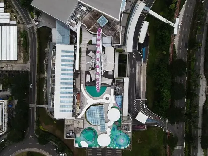 Framed Print : Aerial view of AEON MALL Jakarta Garden City Framed Print : Aerial view of AEON MALL Jakarta Garden City