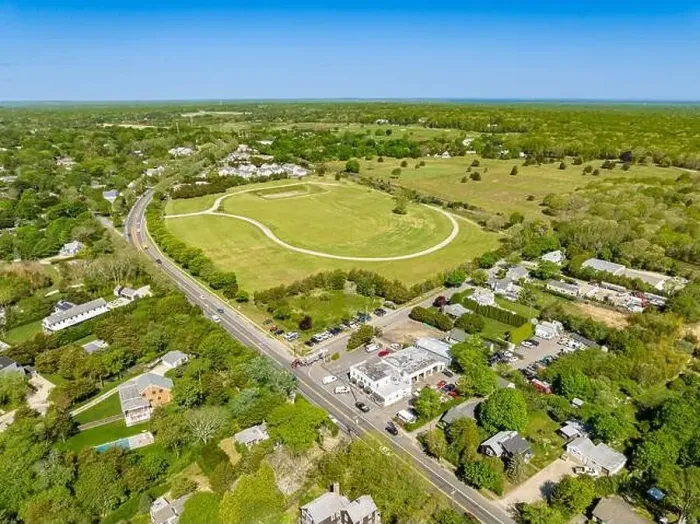 Framed Print : aerial view of amagansett, ny Framed Print : aerial view of amagansett, ny