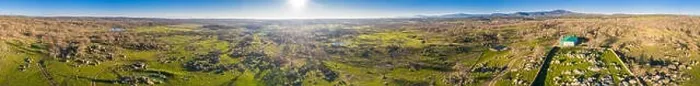 Framed Print : An aerial view of the amazing Dehesa Extremeña countryside at Extremadura with grassfields Framed Print : An aerial view of the amazing Dehesa Extremeña countryside at Extremadura with grassfields