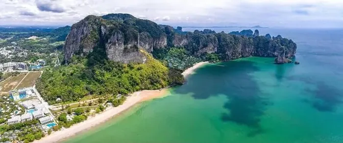 Framed Print : Aerial view of Ao Nang Beach in Krabi, Thailand Framed Print : Aerial view of Ao Nang Beach in Krabi, Thailand