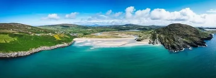 Framed Print : Aerial view of Barleycove beach Framed Print : Aerial view of Barleycove beach