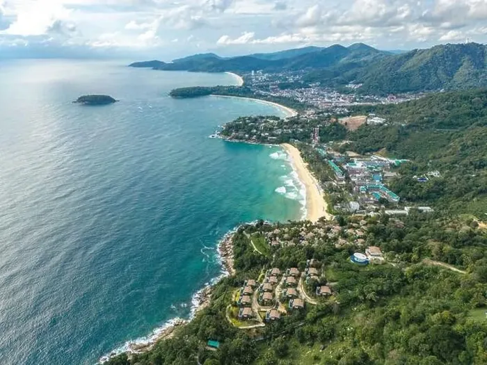 Framed Print : aerial view of the beautiful 3 beaches of Kata, Kata Noi, and Karon Beach viewpoint at Phuket, Thailand Framed Print : aerial view of the beautiful 3 beaches of Kata, Kata Noi, and Karon Beach viewpoint at Phuket, Thailand