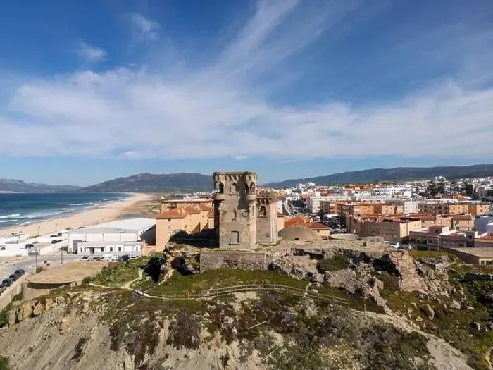 Framed Print : aerial view of the beautiful castle of Santa Catalina in the municipality of Tarifa, Andalusia Framed Print : aerial view of the beautiful castle of Santa Catalina in the municipality of Tarifa, Andalusia