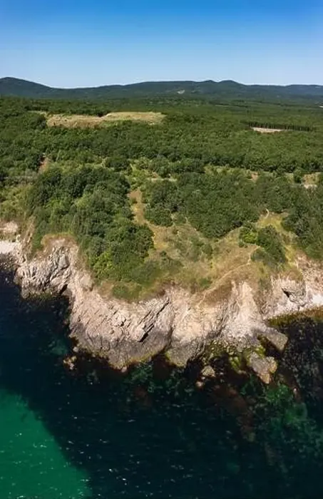 Framed Print : Aerial view to beautiful rocky beach near to Sozopol, Bulgaria Framed Print : Aerial view to beautiful rocky beach near to Sozopol, Bulgaria