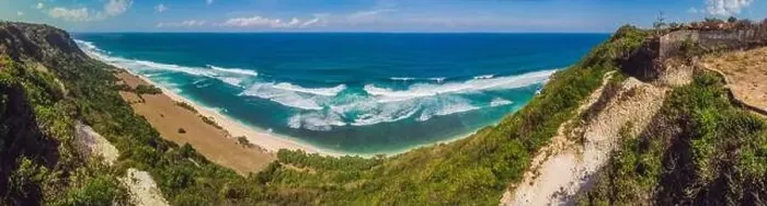 Framed Print : Top aerial view of beauty Bali beach Framed Print : Top aerial view of beauty Bali beach