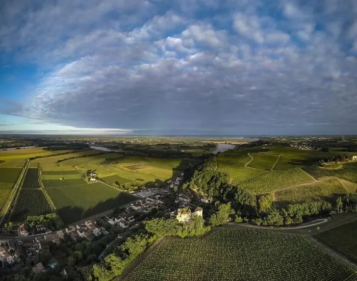 Framed Print : Aerial view Bordeaux Vineyard at sunrise, film by drone in summer, Entre deux mers, Langoiran Framed Print : Aerial view Bordeaux Vineyard at sunrise, film by drone in summer, Entre deux mers, Langoiran