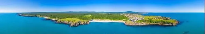 Framed Print : Aerial view of Butamyata beach in Bulgaria Framed Print : Aerial view of Butamyata beach in Bulgaria