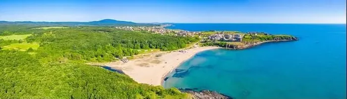 Framed Print : Aerial view of Butamyata beach in Bulgaria Framed Print : Aerial view of Butamyata beach in Bulgaria