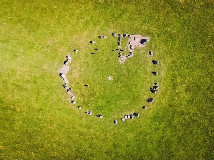 Framed Print : Aerial view of Castlerigg Stone Circle in Lake District, a region and national park in Cumbria in northwest England, UK Framed Print : Aerial view of Castlerigg Stone Circle in Lake District, a region and national park in Cumbria in northwest England, UK