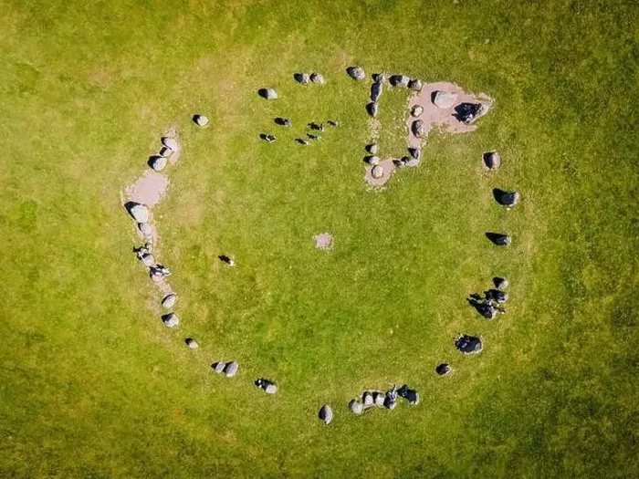 Framed Print : Aerial view of Castlerigg Stone Circle in Lake District, a region and national park in Cumbria in northwest England, UK Framed Print : Aerial view of Castlerigg Stone Circle in Lake District, a region and national park in Cumbria in northwest England, UK