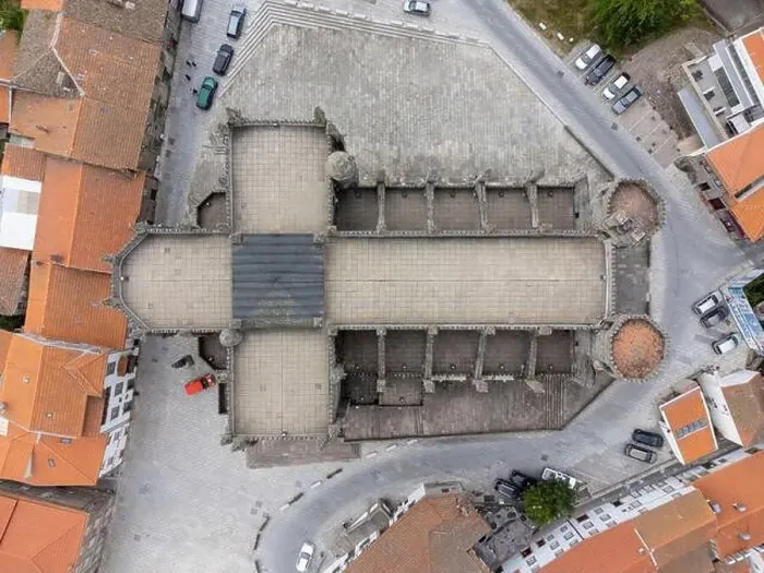 Framed Print : Aerial view of the Cathedral of Guarda - Sé Catedral da Guarda, Portugal, Europe Framed Print : Aerial view of the Cathedral of Guarda - Sé Catedral da Guarda, Portugal, Europe