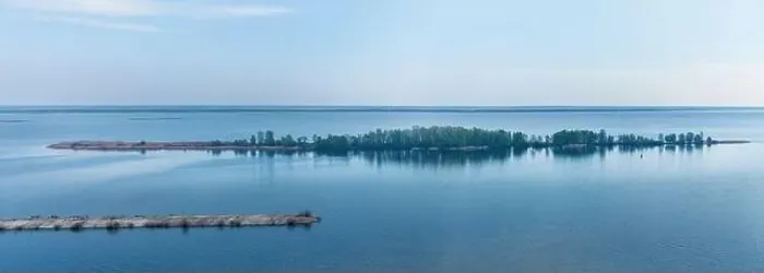 Framed Print : Aerial view from a drone to the Dnieper Framed Print : Aerial view from a drone to the Dnieper