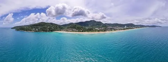 Framed Print : Aerial view drone shot Amazing panorama phuket island Framed Print : Aerial view drone shot Amazing panorama phuket island